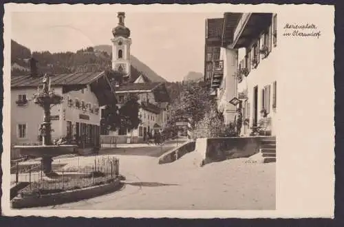 Oberaudorf Bayern Deutsches Reich Ansichtskarte Erholung SST Luftkurort