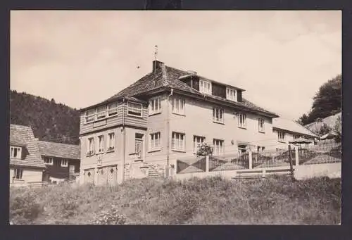 Ansichtskarte Schleusinger Neundorf Thüringen Haus Steinbergsblick Verlag Foto