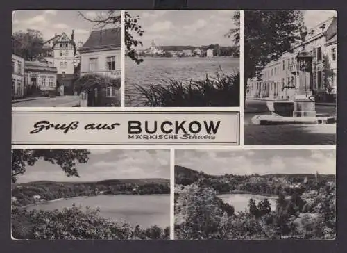Ansichtskarte Buckow Märkische Schweiz Brandenburg Sanatorium Waldfrieden