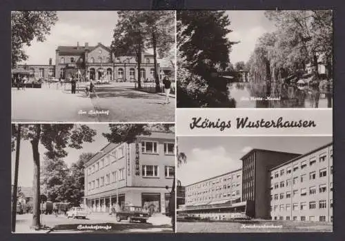 Ansichtskarte Königs Wusterhausen Brandenburg Medizin Gesundheit Krankenhaus