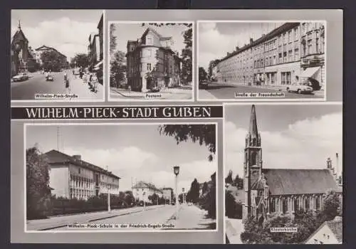 Ansichtskarte Guben Wilhelm Pieck Stadt Brandenburg Bildung Wilhelm Pieck