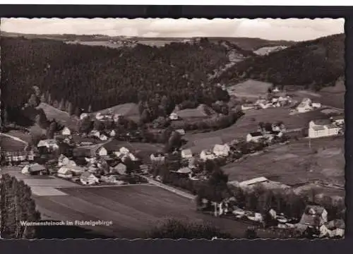 Ansichtskarte Warmensteinbach Bayern Fichtelgebirge Totalansicht