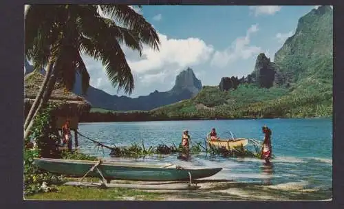 Frankreich Französisch Polynesien Brief exotischer Beleg od. Karte Ansichtskarte
