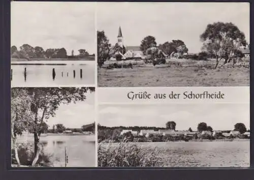 Ansichtskarte Schorfheide Ansichten Brandenburg nach Weißenfels Sachsen Anhalt