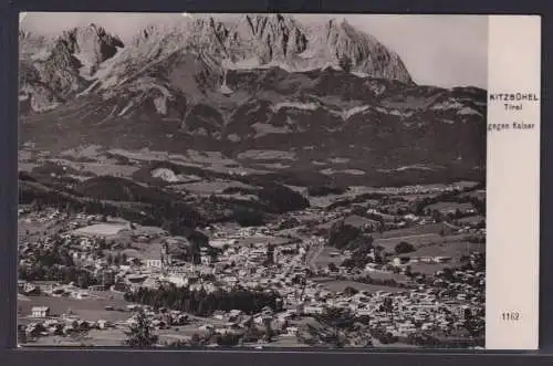 Ansichtskarte Kitzbühel Kaiser Gebirge Totalansicht Tirol Österreich nach