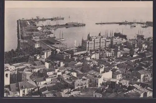 Ansichtskarte Alicante Spanien Hafen Schiffe Ortsansicht Vista General de Puerto