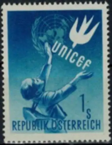 Österreich Kinderhilfswerk Vereinten Nationen Unicef 933 postfrisch Kat. 15,00