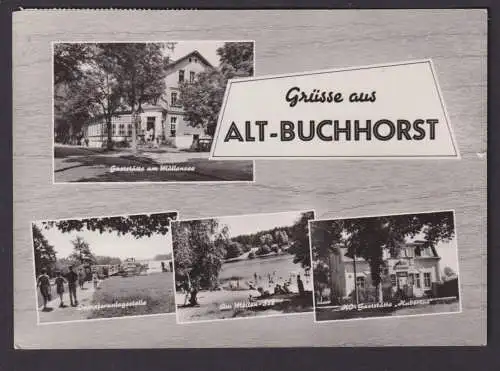 Ansichtskarte Alt Buchhorst Brandenburg Gastronomie Gaststätte Am Möllensee