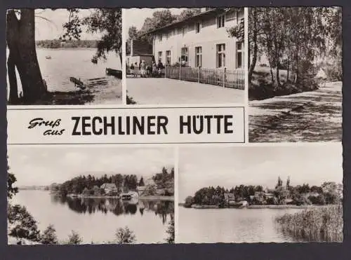 Ansichtskarte Zechliner Hütte Brandenburg Zechliner See