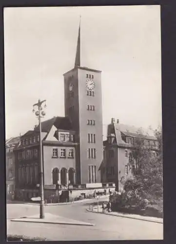 Ansichtskarte Wilkau Haßlau Sachsen Rathaus