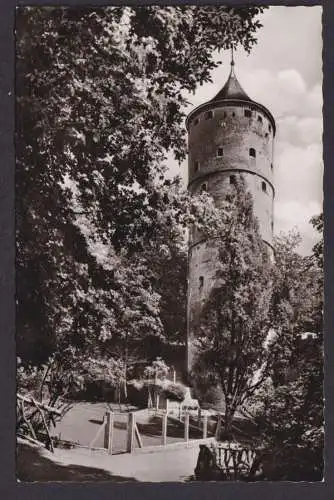 Ansichtskarte Biberach an der Riß Baden Württemberg Weißer Turm Tierpark