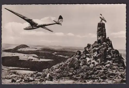 Ansichtskarte Rhön Hessen Wasserkuppe Fliegerdenkmal n. Hannover Niedersachsen