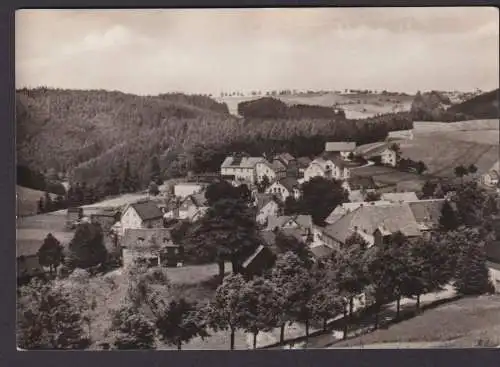 Ansichtskarte Stützengrün Sachsen Erzgebirge Unterdorf n. Glauchau