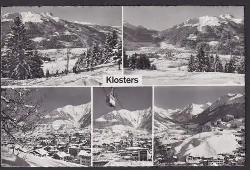 Ansichtskarte Klosters Schweiz Ansichten Winterlandschaft n. Murr Ludwigsburg