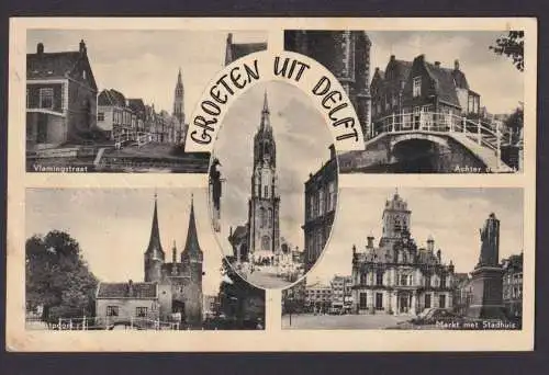 Ansichtskarte Delft Holland Niederlande n. Bussum