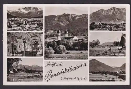 Ansichtskarte Benediktbeuren Bayern Bayerische Alpen Fahrenberg Herzogstand