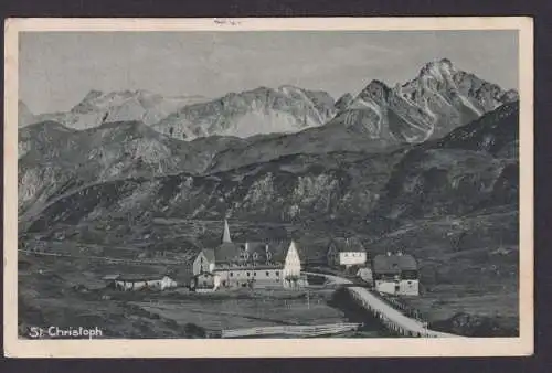Ansichtskarte St. Christoph Arlberg Österreich Tirol n. Wyk a. Föhr Schleswig