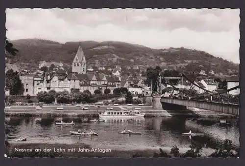 Ansichtskarte Bahnpost Giessen Koblenz Zug 14 Nassau Rheinland Pfalz Lahn Fluss