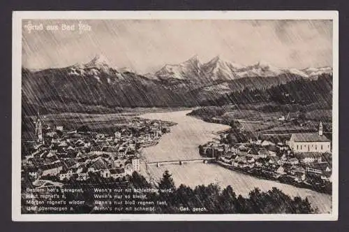 Ansichtskarte Bad Tölz Künstlerkarte SST Jodbad Bayrische Alpen n. Isen