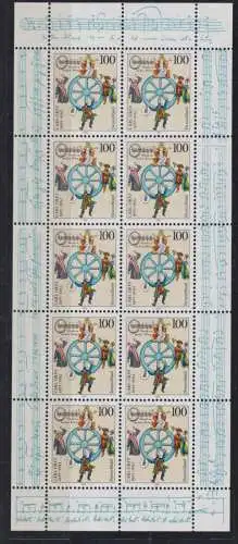 Bund Kleinbogen Zehnerbogen 1806 Carl Orff. Kößlinger postfrisch MNH Kat 13,00