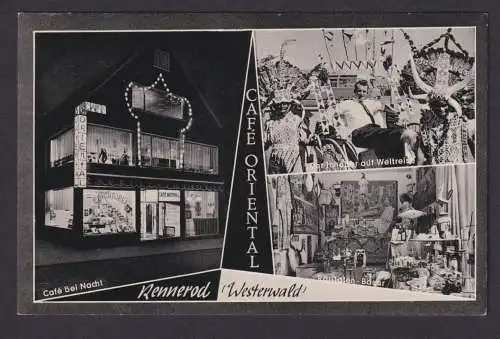 Ansichtskarte Rennerod Rheinland Pfalz Westerwald Gastronomie Cafe Oriental Inh.