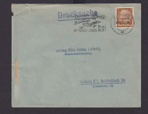 Deutsches Reich Drittes Reich Briefe Postsache SST Deutsche Luftpost 250 mal