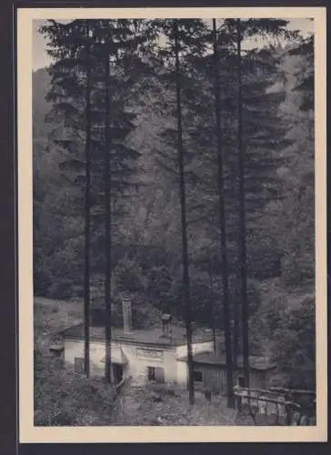 Ansichtskarte Bad Gottleuba Sachsen Gaststätte Forsthaus Haselberg