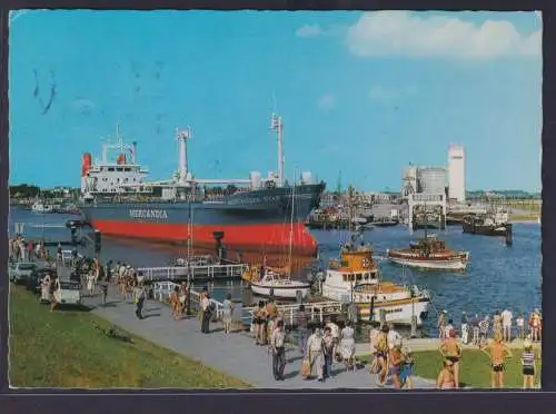 Ansichtskarte Schiff Schifffahrt Seefahrt Marine Mercandia Nordseeheilbad