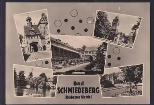 Ansichtskarte Bad Schmiederberg Sachsen Anhalt Dübener Heide Eisenmoorbad Au-Tor