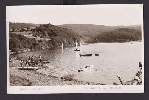 Ansichtskarte Edersee Waldeck Hessen Freizeit Erholung Ruderboote Foto Verlag