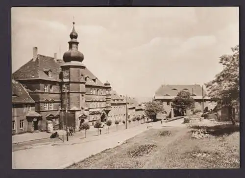 Ansichtskarte Mücheln Geiseltal Sachsen AnhaltMarktplatz Verlag Bild u. Heimat