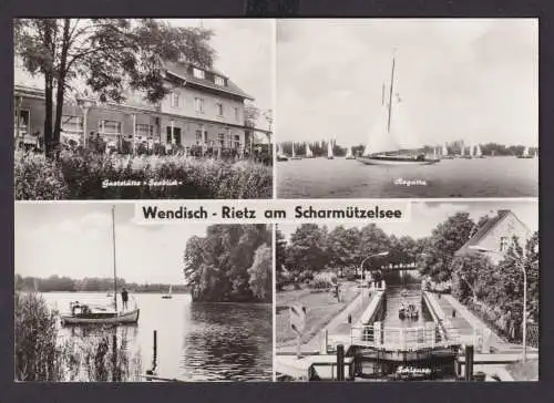 Ansichtskarte Wendisch Rietz Brandenburg Scharmützelsee Gaststätte Seeblick