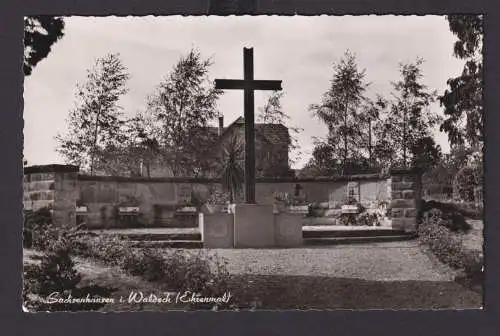 Ansichtskarte Sachsenhausen Waldeck Hessen Ehrenmal Künstlerwerkstätte
