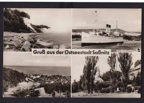 Ansichtskarte Saßnitz Insel Rügen MecklenburgVorpommern Ansichten