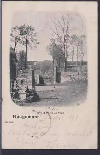 Ansichtskarte Watrloo Belgien Hougomont Chateau Festung Schlacht bei Waterloo
