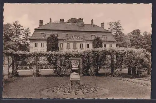 Ansichtskarte Cottbus Schloss Branitz Heimatmuseum Brandenbutg nach Wiesbaden