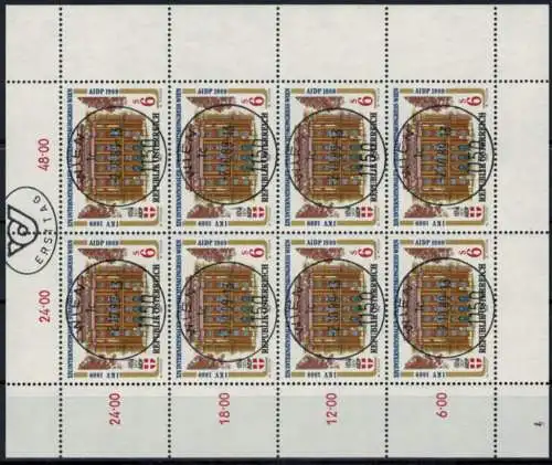 Österreich Kleinbogen Strafrechtskongress 1971 Ersttagsstempel 1989