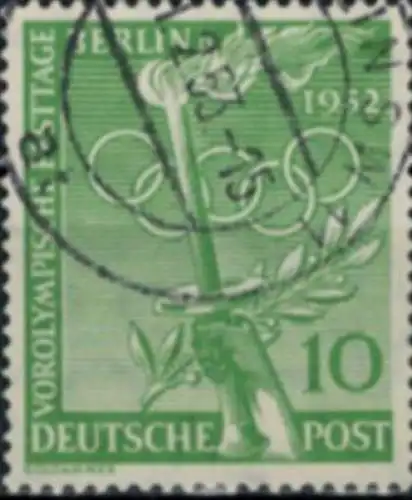 Berlin Vorolympiade 89 - 10 Pfg. gestempelt