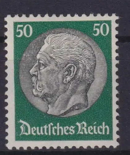 Deutsches Reich 492 Hindenburg Luxus postfrisch MNH Ausgabe 1933 KatWert 140,00