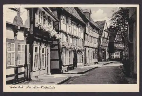 Ansichtskarte Gütersloh NRW Am alten Kirchplatz nach Melle