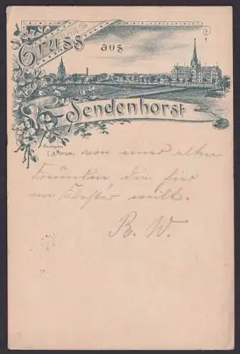 Sendenhorst Vorläufer Ansichtskarte bei Beckum Warendorf Münsterland n Münster