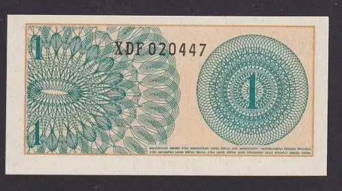 Banknoten Geldscheine Indonesien Asien 1 SATU SEN 1964 unc.