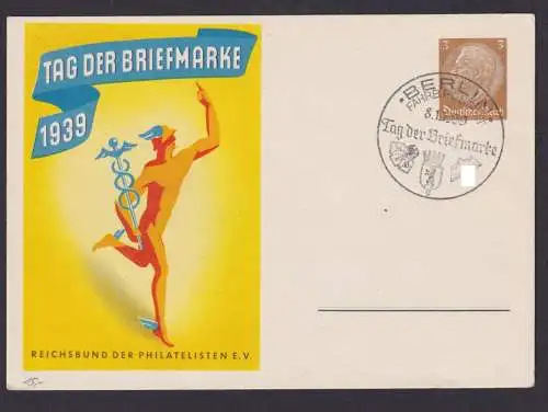 Deutsches Reich Privatganzsache Philatelie inter. SST Berlin Fahrbares Postamt