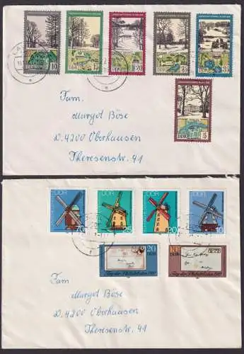 Lauta Brandenburg DDR Brief Lot MIF Zusammendrucke sehr schöne Marken
