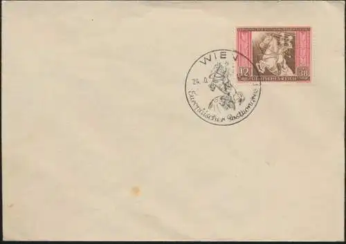 Ostmark Österreich Deutsches Reich Brief 822 mit Stempel Österreich Wien Europa