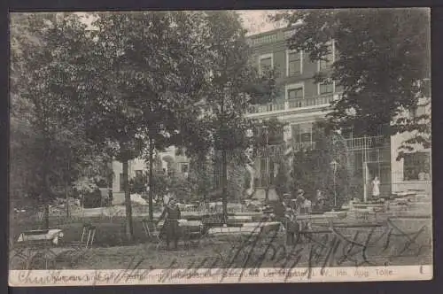 Ansichtskarte Münster Restaurant Hubertusburg Südmühle Bahnpost