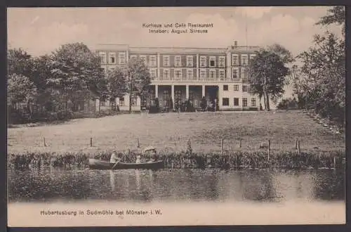 Ansichtskarte Münster Kurhaus Hubertusburg Südmühle