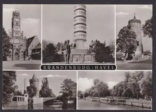 Ansichtskarte Brandenburg an d. Havel Brandenburg Friedenswacht Plauer Torturm