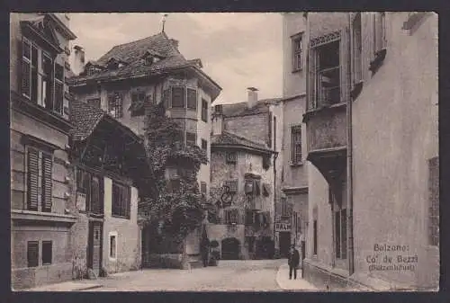 Ansichtskarte Bolzano Bozen Italien Ca de Bezzi Batzenhäusl