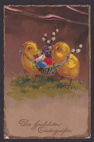 Ansichtskarte Ostern ab Hohenstein Ernstthal Sachen 19.04.1935 Deutsches Reich